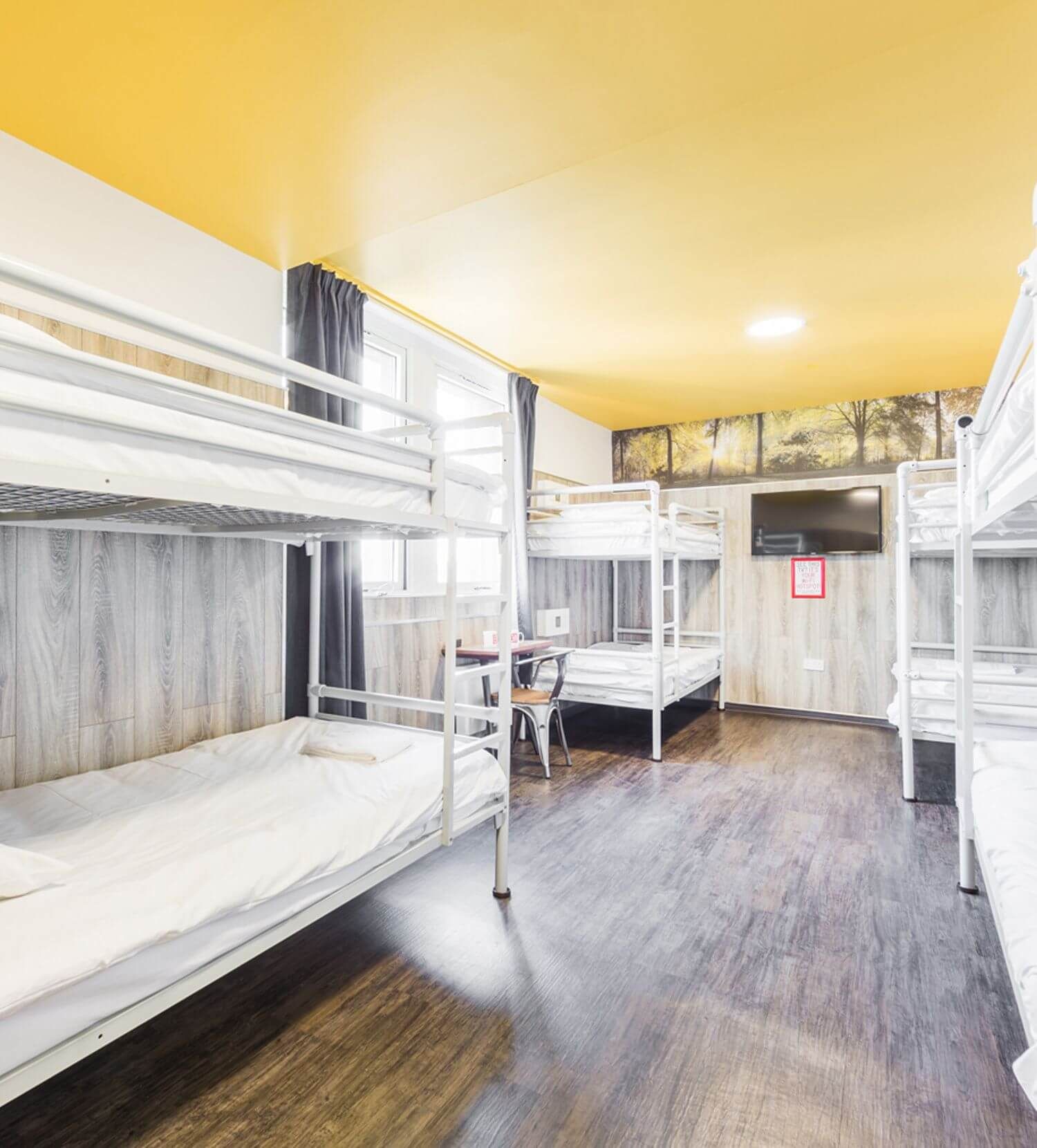 Budget-friendly room at Euro Hostel Glasgow